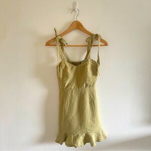 Audrey 3+1 ruffle above knee mini dress size Small